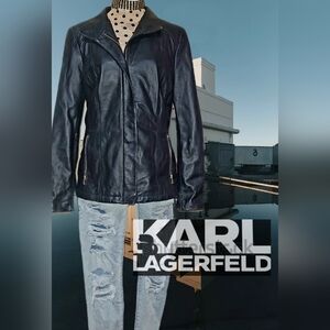 Karl Lagerfield Leather Jacket